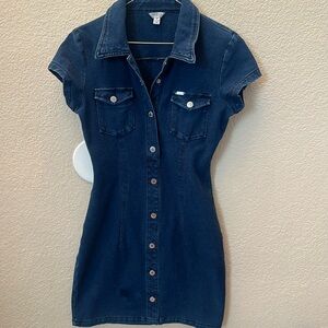 Denim dress